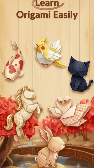 Simple Origami: 折り紙 折り方 screenshot 1