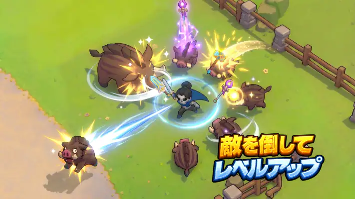 Skull Hero (スカルヒーロー): 英雄の世界へ！ screenshot 1