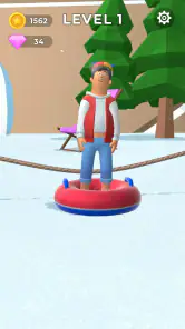 Sled Surfers - ズ - 坂冒険 screenshot