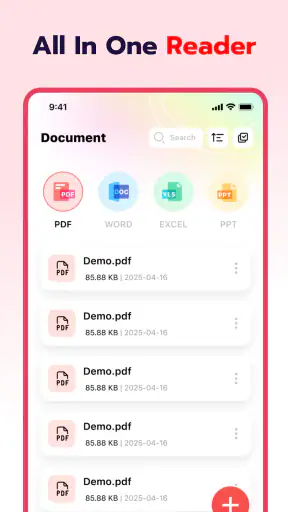 Smart PDF Reader & PDF Viewer screenshot 1
