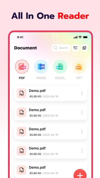 Smart PDF Reader & PDF Viewer screenshot 1