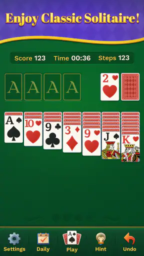 Solitaire Pocket: Quick Play screenshot 1