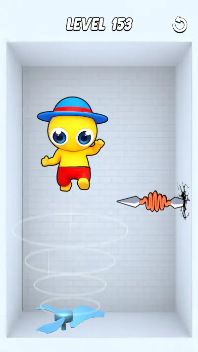 Spring Spear: Aim & Snap screenshot 1