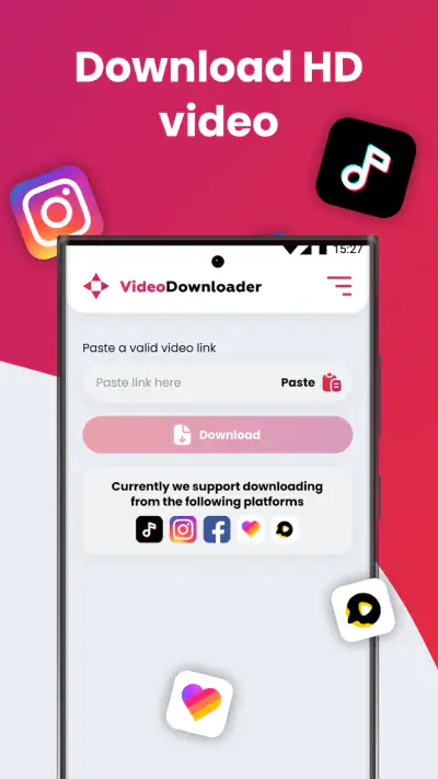 SSSTIK Video Downloader Lite screenshot 1