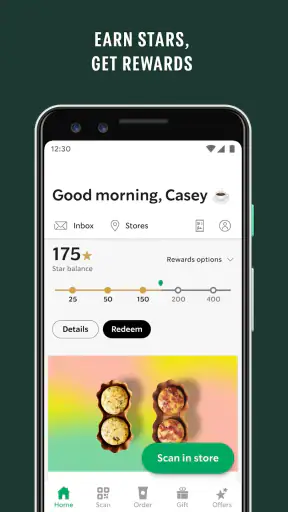 Starbucks screenshot 1