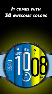 Stretch Fall - Watch face screenshot 2
