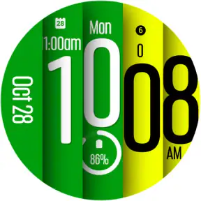 Stretch Fall - Watch face screenshot 7