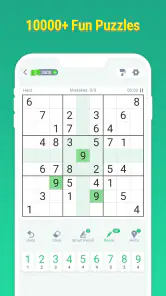 Sudoku screenshot