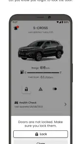 SUZUKI CONNECT screenshot