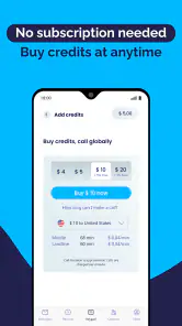Talk360: 国際電話アプリ screenshot