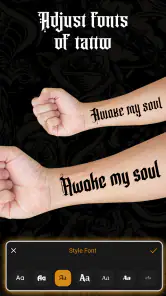 Tattoo Maker - Tattoo Design screenshot