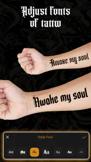 Tattoo Maker - Tattoo Design screenshot 6