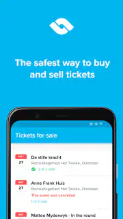 TicketSwap - Buy, Sell Tickets screenshot 1