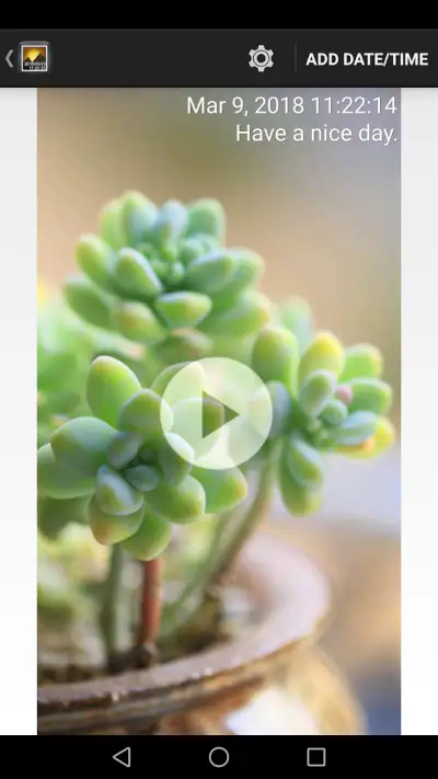 Timestamp Photo and Video Pro screenshot 1
