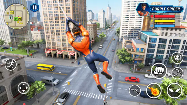 Titan Rope Hero: Vice City screenshot 1