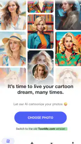 ToonMe - 写真を漫画に変えるフォトエディター screenshot