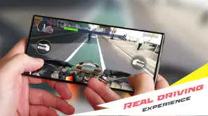Traffic Bike Rush Driving City screenshot 1