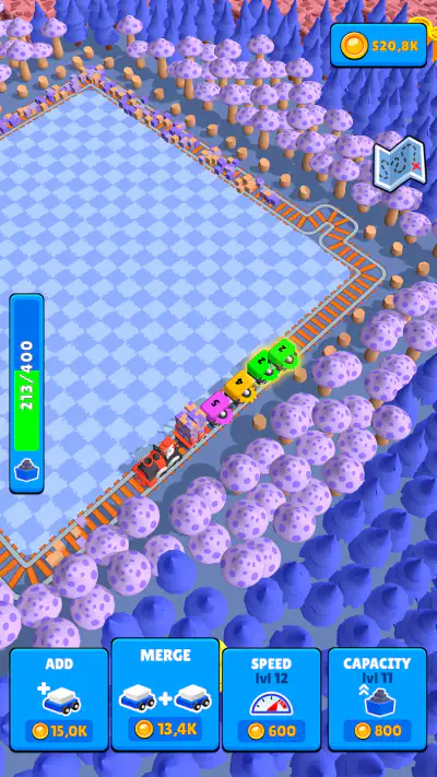 Train Miner：アイドル鉄道ゲーム screenshot 1