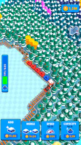 Train Miner：アイドル鉄道ゲーム screenshot