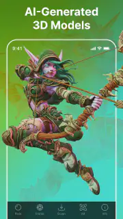 Tripo - AI 3Dジェネレーター screenshot 1
