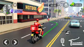 Urban Food Delivery Game screenshot 1