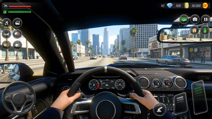 US Car Drive Simulator offline screenshot 1
