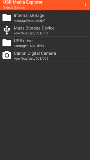 USB Media Explorer screenshot 1