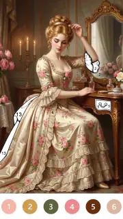 Victorian Coloring Book screenshot 1