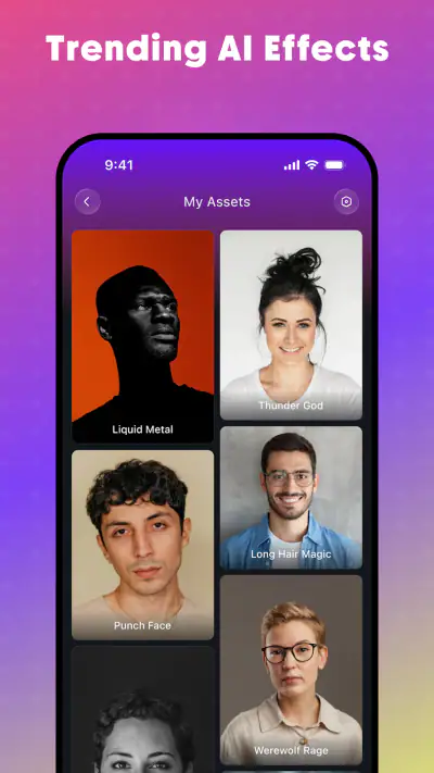VidEffect-AI Effects Maker screenshot 1