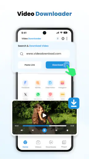 Video Downloader Save HD Video screenshot 1