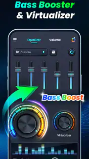 Volume Bass Booster, Equalizer screenshot 3
