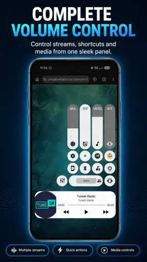 Volume Control Panel Pro screenshot 1