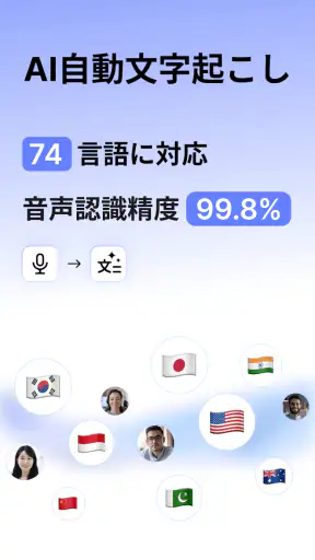 Votars - AI 文字起こしと整理 screenshot 1