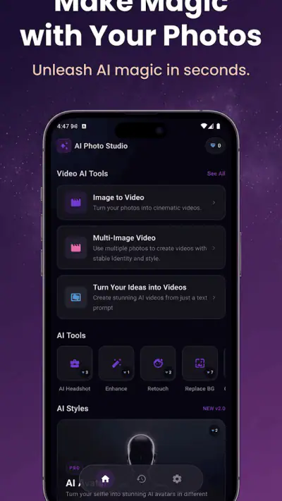 Voxmora – AI Photo & Video screenshot 1