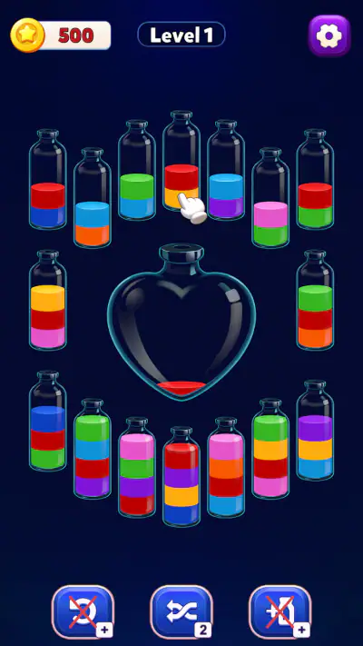 Water Sort Puzzle - Order Up screenshot 1