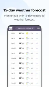 Weather screenshot