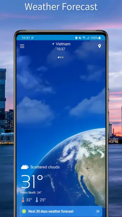 Weather Forecast (Radar Map) screenshot 1