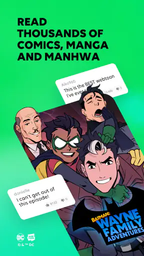 WEBTOON: Manga, Comics, Manhwa screenshot 1
