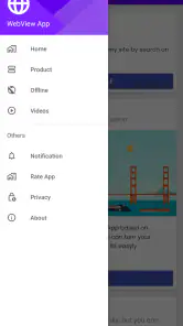 WebView Android App screenshot