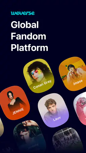 Weverse - アーティストとつながろう！ screenshot 1