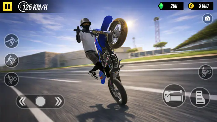 Wheelie Life: Moto Stunt screenshot 1
