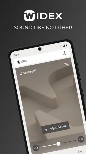 WIDEX ALLURE screenshot 1
