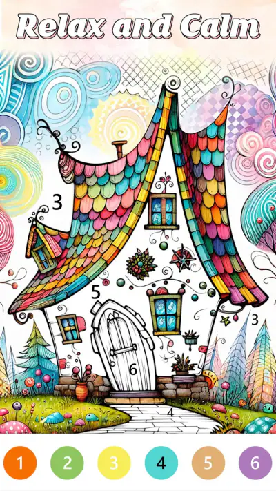 Wonder Tales Coloring Book screenshot 1