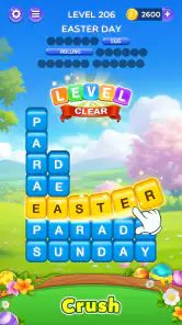 Word Crush - 楽しいパズルゲーム screenshot