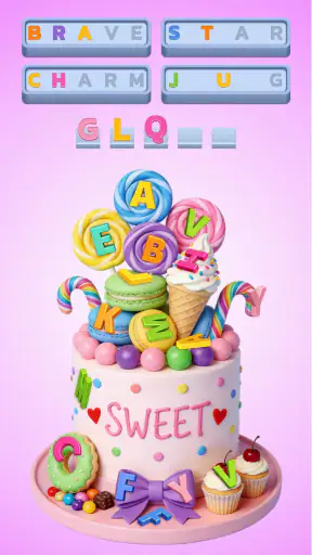 Word Screw: 3D Word Puzzle screenshot 1