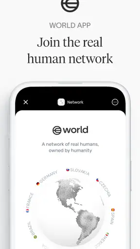 World App - リアルな人々のネットワーク screenshot 1