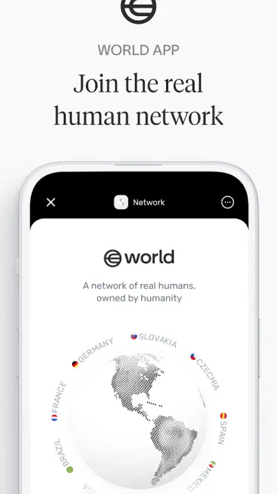 World App - リアルな人々のネットワーク screenshot 1