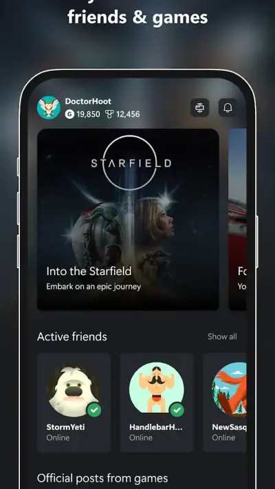 Xbox screenshot 1
