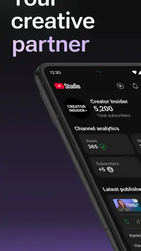 YouTube Studio screenshot 1