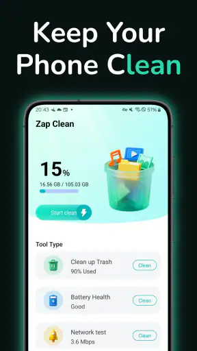 Zap Clean – Fast, Simple screenshot 1